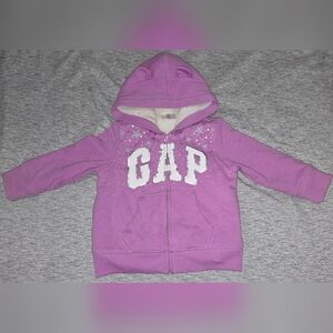 BabyGap Logo Sherpa-Lined Zip Hoodie